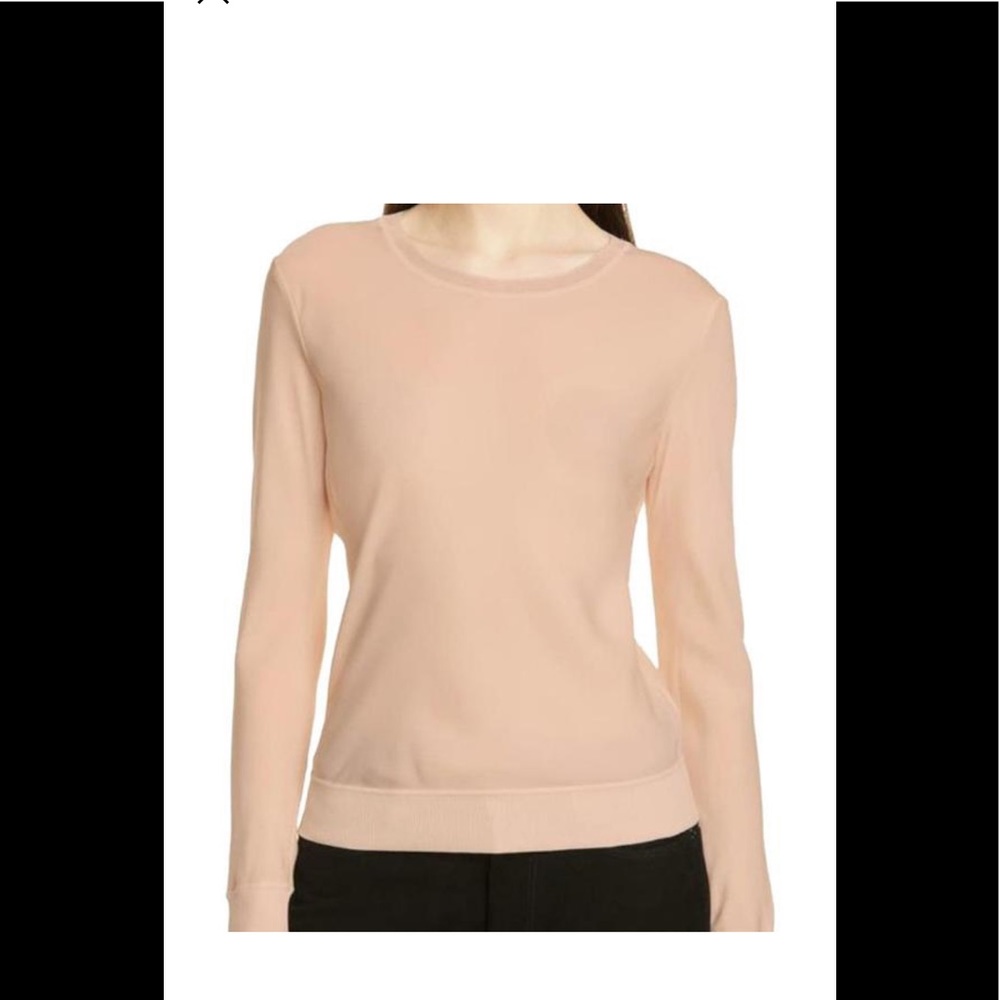 NWT Theory Shell Pink Blouse